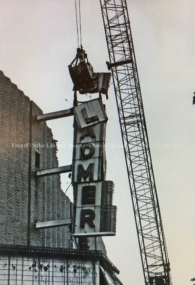 Gladmer Theatre - Old Photo Of Marquee (newer photo)